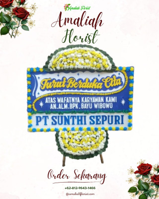 Papan Bunga Duka di Jayabakti