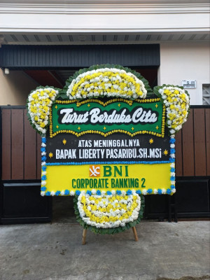 Papan Bunga Duka di Jayabakti