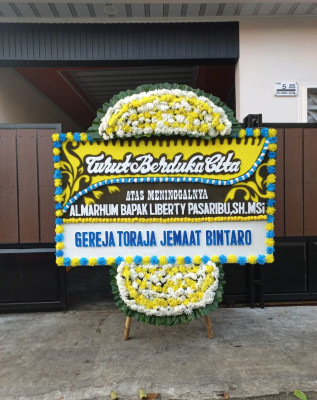 Papan Bunga Duka di Jayabakti