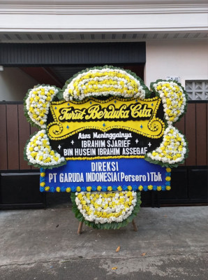 Papan Bunga Duka di Jayabakti