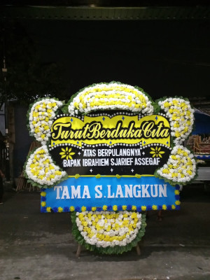 Papan Bunga Duka di Jayabakti
