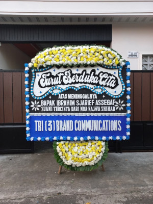 Papan Bunga Duka di Jayabakti